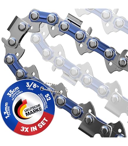 2 cadenas de sierra de 40 cm, 1,3 mm, 3/8 pulgadas, 57 TG, compatible con Oregon 91VXL057E / 91PX057E / 91P57X 2 cadenas de sierra de 40 cm, 1,3 mm, 3/8 pulgadas, 57 TG, compatible con Oregon 91VXL057E / 91PX057E / 91P57X