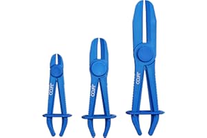 CCLIFE 3-częściowy Zestaw kluczy do zaciskania węża | 155 mm 185 mm 255 mm