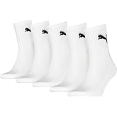PUMA Unisex Adult Short Socks (Pack of 5)