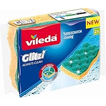 Putzschwamm Vileda Pur Active Gelb