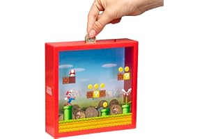 Super Mario Bros. Box Coin Bank, 18 cm (7 tum)