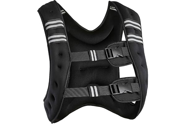 meihe Gilet lesté,Gilet d'entraînement-Gilets pour Poids-gilet lesté musculation pour entraînement, cross-fit,fitness (10kg)