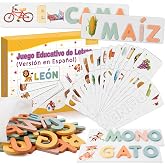 Tosekry Toys Kids 3 4 5 6 7 8 Years, Learning to Read Educational Games Children 3-8 Years Gift Girl 3-8 Years Old Montessori