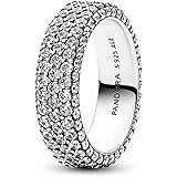 Pandora Anello in argento per donna Pavé senza tempo 192634C01