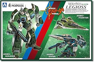 Aoshima Mospeada Macross Robotech Legioss Iota (Plastic Model)