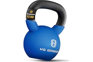 ‎HQ GERMANY HQ Germany® Neopren Kettlebell | Vollguss | 2-32kg | Starter-Sets | ±2,0% Gewichtstoleranz