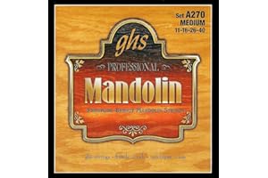 GHS STRINGS GHS Professional - A270 - Mandolin String Set, Loop End, Phosphor Bronze, Medium, .011-.040