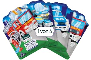 Kneipp Naturbarnskumbad Tatütata, badtillsats med närande jojobaolja och naturligt blåbärsextrakt för magiskt badkul, fruktig blåbärsdoft och blått vatten, från 3 år, 40 ml