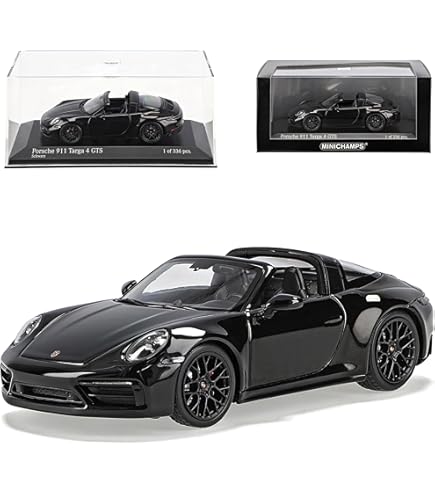 Porsche 911 992 Carrera 4 Convertible Black New Generation