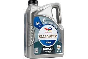 Total Huile de lubrification pour moteur Total Quartz 7000 10W-40 5 Litres