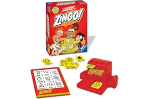 Ravensburger Zingo Bingo Game - Learning and Educational Toys for Kids Age 4 Years Up - 2 to 4 Players - Gifts for Boys and Girls