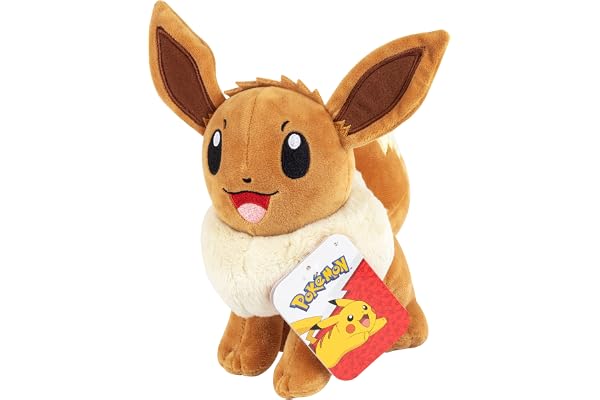 BANDAI - Pokémon - Peluche 20 cm - Evoli - WT95221