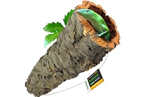 Kork-Deko XL Corteccia di Sughero: Tubi Sughero, 60 cm, Altezza Interna 11-14 cm Circa