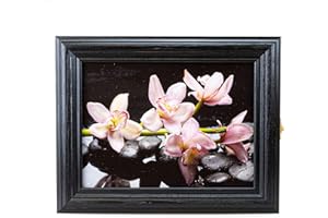 Cer-Plast - Armadietto portachiavi in ​​legno con pannello portachiavi, organizer per chiavi da parete, stile vintage