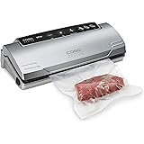 CASO VC10 35602136 Vakuumförpackare, Silver, 15.5 x 36 x 9 cm