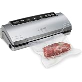 CASO VC 10 - Compact Household Vacuum Sealer - Food Vacuum Machine - 30 cm Long and Stable Welding Seam - Free Food Manager A