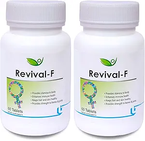 Biotrex Nutraceuticals Revival-F Women Multivitamin Minerals - 60 Tablets (Pack of 2)