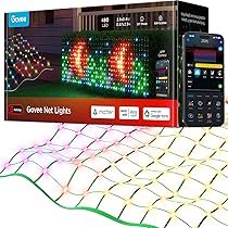 Guirlande Lumineuse Govee RGBWIC 20M - 200 LEDs, Smart Mapping, AIGC, IP65, Pour Noël Et Halloween