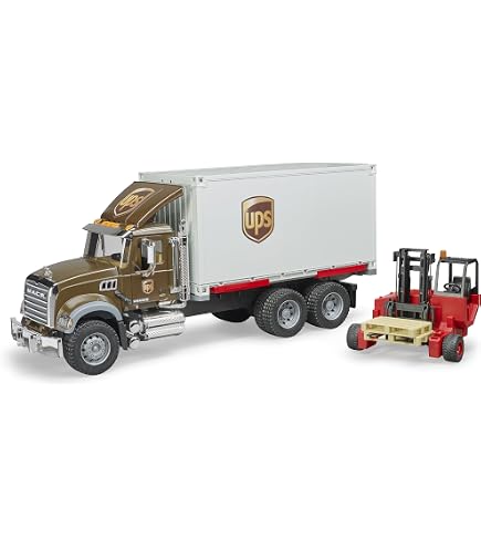 Bruder Mack Granite Camion Dépannage 1:16 – Module Lumière Et Son – Remorqueur Avec Treuil Et Bras Télescopique – Véhicule Jouet Dès 3 Ans