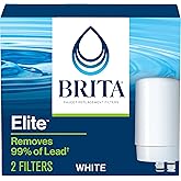 Tap water filter for Brita Sink water filtration system, BPA free, reduces lead, lasts four months or 100 gallons