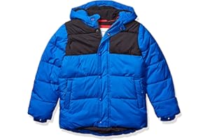 Amazon Essentials Baby und Jungen Schwere Pufferjacke mit Kapuze