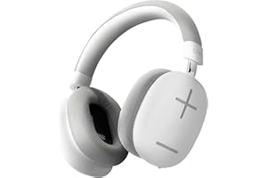 T'NB T’NB Bounce Max - Casque sans Fil Circum-aural Nouvelle Version, Confortable et Englobant, avec Connexion Bluetooth, Son Stéréo avec Micro Intégré, Autonomie Jusqu’à 50 Heures – Blanc
