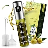 Leisure Life® | Oljespray av hög kvalitet | finfördelning av olivolja | oljesprayflaska tillverkad av högkvalitativt rostfrit