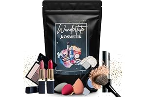 COSMEZIA Wundertüte Kosmetik Überraschungstüte Makeup 15 Beauty Überraschungsprodukte: Marken Kosmetik, Lippenstift, Lipgloss, Makeup-Tools, Beauty-Accessoires Ideal für junge Frauen (15 Teilig)