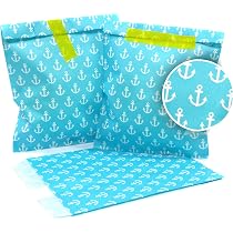 Frau WUNDERVoll Papiertüten Helltürkis – 25 Stück, 13 X 16,5 Cm, 45 G Papier, Für Candybar & Geschenke