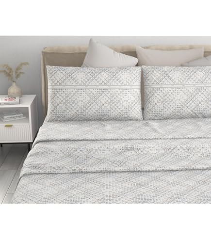 Set Lenzuola Letto Singolo Cotone 100% | Ipoallergenico E Comodissimo