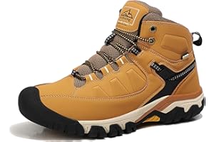 AX BOXING Obuwie zimowe męskie z ciepłą podszewką, buty trekkingowe, rozmiar 41-46