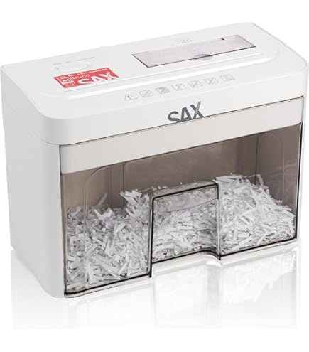 Mini Elektrische Papierversnipperaar - Draagbare en Efficiënte