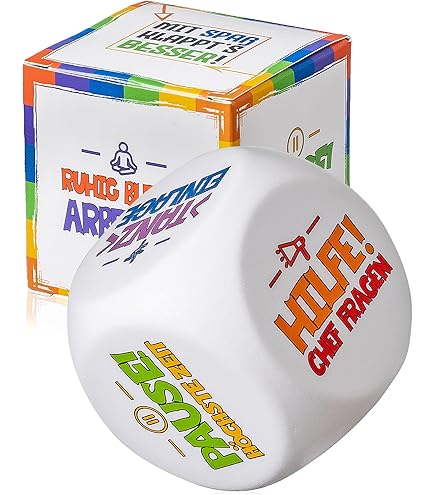 Cube Anti-Stress - Le Cube Anti-Stress Coloré Avec 6 Actions Amusantes