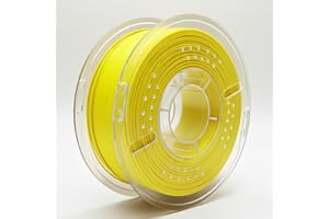Premium ELEGOO PLA Yellow Color 1.75mm 3D Printer Filament by WOL3D, 1KG Spool, Strong PLA Plus with ±0.02mm Accuracy, Smooth Finish for FDM 3D Printing, DIY, Prototyping & Models