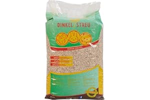 HEUKOENIG.DE Dinkel als Einstreu für alle Nager (5kg), besonders pfotenschonend von Heukönig