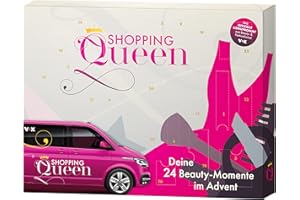 KTN DR. NEUBERGER GMBH Shopping Queen Beauty Adventskalender 2022-24 Kosmetik und Schmink Überraschungen | Adventskalender für Frauen und Erwachsene, Make-up Sets, offizielles Lizenzprodukt, Rosa