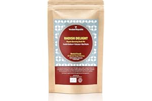 Verdant Republic 3 Radish Mix Organic Sprouting Microgreens Seeds with White, Pink & Purple Radish 250g| Healthy Superfood |Easy to Sprout | High Germination