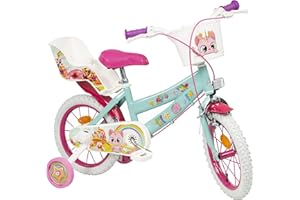 TOIMSA- Bicicletta 14" Gatto, Multicolore, 14211