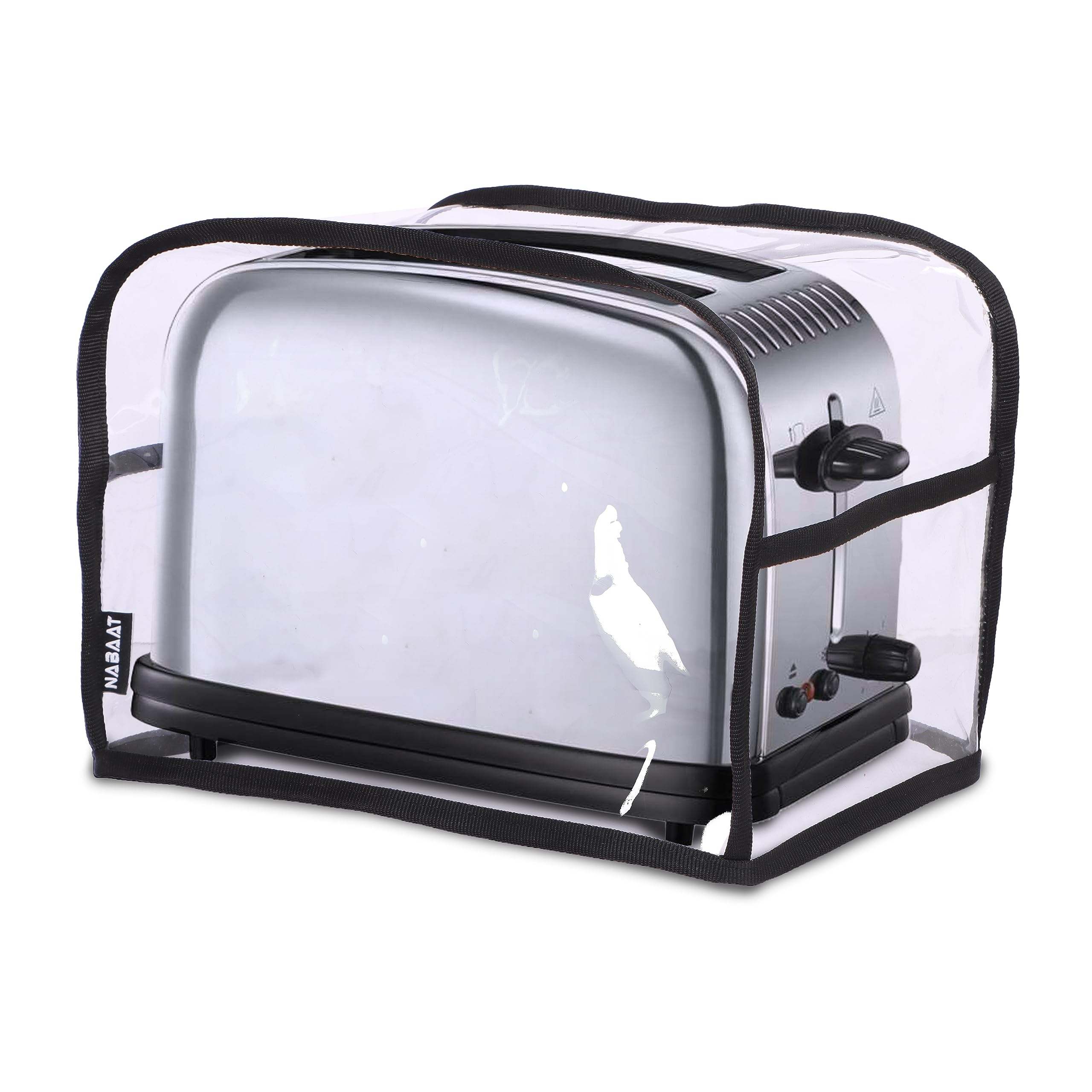 NABAAT Transparent Waterproof 2 Slice Toaster Dust Cover - The Ultimate Kitchen Essential!