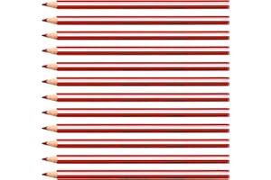 STABILO Trio thick - Matita colorata triangolare - Confezione da 12 - Rosso