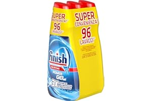 Finish All in 1 Max Powergel Detersivo Lavastoviglie, Regular, 650 ml x 3