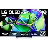 LG OLED55C37LA TV 139 cm (55 Zoll) OLED evo Fernseher (Smart TV, Brightness Booster, 120 Hz) [Modelljahr 2023]