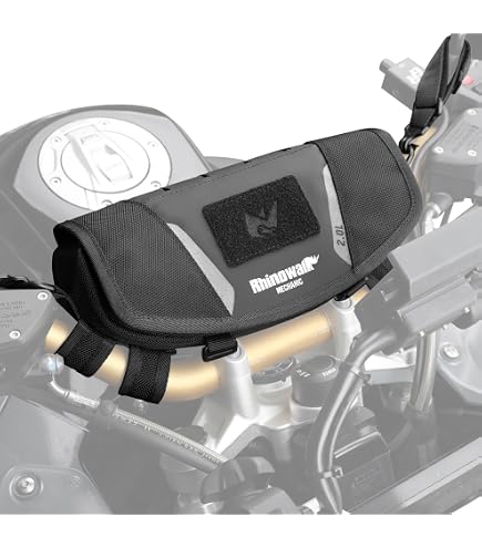 Dirtbike Lenkertasche – Hartschalen-Handy-Tasche – wasserdichte Touchscreen-Lenker-Handy-Aufbewahrungstasche für Outdoor, Radfahren, Reisen, Abenteuer Sport & Freizeit