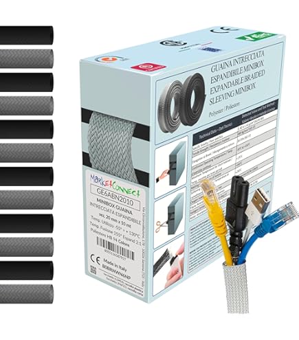 Guaina Termorestringente MarketConnect® - Ø 6,4 Mm, Lunghezza 12 Metri - NERA - Per Cavi Elettrici - Foto 4