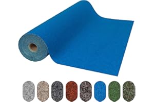 FLOORDIREKT Wonder Colour Garden Matting, Lawn Carpet Balcony Rug, Durable and Weather Resistant Outdoor Matting, Lawn Turf Carpet, Balony Patio Matting (Blue, 100 x 150 cm)