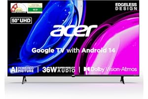 Acer 127 cm (50 inches) Ultra I Series 4K Ultra HD Smart LED Google TV AR50UDGGU2875BD
