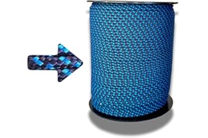 MADE IN NOMAD Knotty Cuerda Multifuncional 100m x 3mm – Resistente y Versátil para Escalada, Camping, Jardinería, Náutica, DIY y Supervivencia – Ideal como Cuerda de Yute, Paracord y Cuerda para Tendedero Exterior.