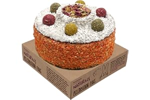 Rosewood Naturals Celebration Cake, Small Animal Treat for Rabbits, Guinea Pigs, Chinchillas, Hamsters, Gerbils, Mice and Rats (Pack of 1)
