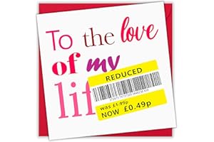 NotNiceThings Yellow Sticker - Funny Anniversary Card for Him & Her - Hilarious and Relatable, Unique and One-of-a-kind, Perfect for Boyfriend, Husband, Girlfriend, and Friends