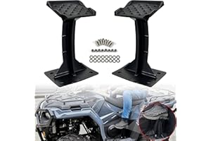 SAUTVS Lot de 2 repose-pieds passagers pour VTT Sportsman 570 450 H.O.21-23, repose-pieds pour chaise longue arrière, repose-pieds pour Polaris Sportsman 570 450 H.O. 2021-2023